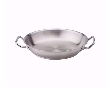 Agnelli Panna i Rostfri Med 2 Handtag, D20cm H4cm