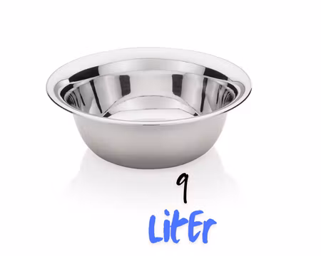 Bunke Rostfri 9Liter, PATINA