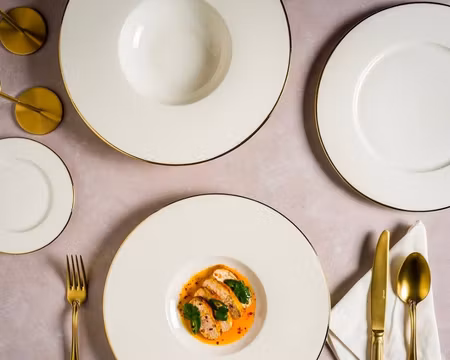 GOLD LINE NEAT Tallrik Flat D28cm