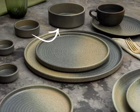 Hornfels Skål D18cm/ 102cl