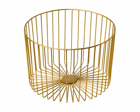 Korg Guldfärgad 33x23cm