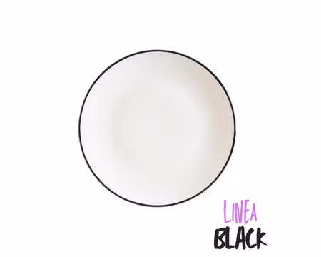 Linea Black Assiette Gourmet 15cm