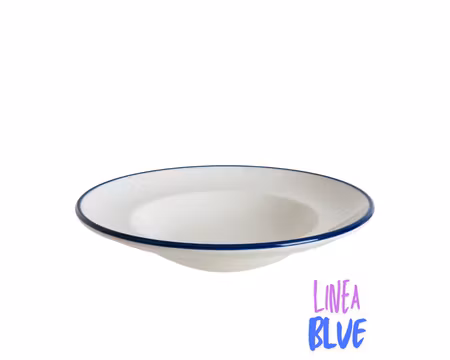 Linea Blue Tallrik Djup D24cm/ 40cl