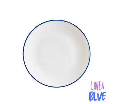 Linea Blue Tallrik/Assiette Guormet 21cm