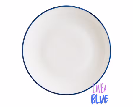 Linea Blue Flat Tallrik 27cm
