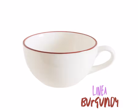 Linea Burgundy Te/Kaffekopp 23cl