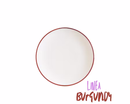 Linea Burgundy Assiette 15cm