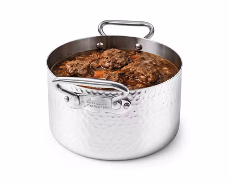 Agnelli Kittel 16cm,  Hamrad Rostfri 3-ply 2,3Liter Induktion