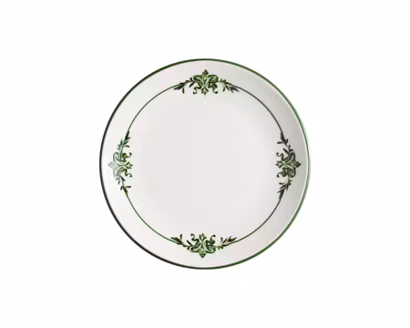 Lavis Green Flat Tallrik/Assiette 21cm