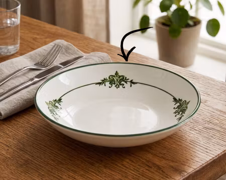 Lavis Green Skål D23cm/ 100cl