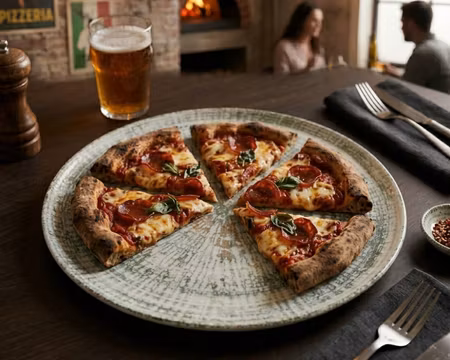 ODETTE OLIVE Tallrik Gourmet/Pizza flat D32cm