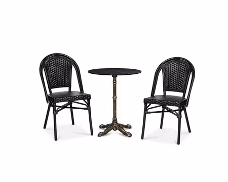 Stol Paris, Svart fiberrotting, Exxent