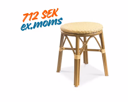 Pall Låg Paris, Creme Fiberrotting, Exxent