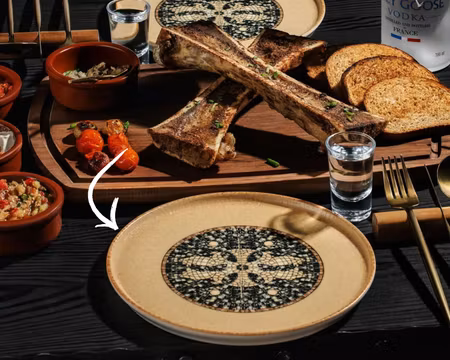 MESOPOTAMIA Hygge Tallrik 22cm