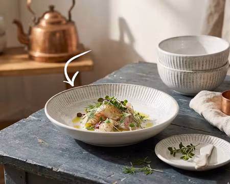 Galata Bloom Tallrik D25cm/H:5cm