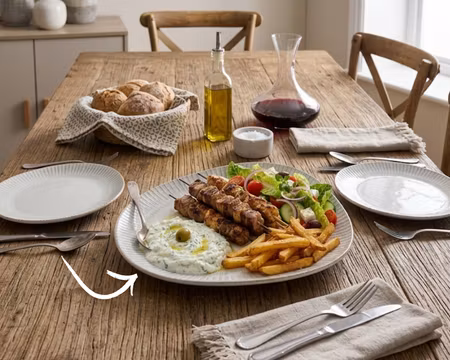 Galata Vago Flat Tallrik D33x27cm