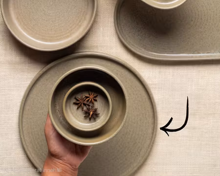 Adelfa Tallrik flat D28 cm