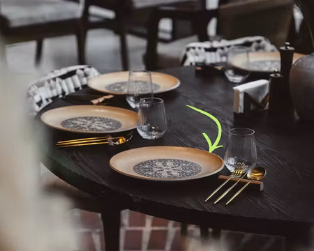 MESOPOTAMIA Tallrik GOURMET flat D27cm