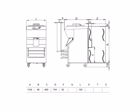 Pastörisator P40 Luftkyld Golvmodell Pastörisering och Nedkylning, Kapacitet:10-40 Liter, STAF59