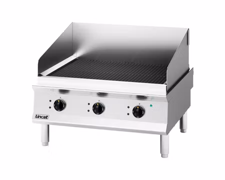 Lincat Opus Ignite 850mm Elgrill 10,8kW 3 Zoner, 850x800x450+250mm, LINCAT