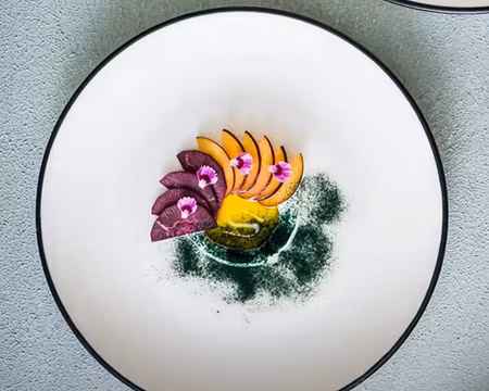 Linea Black Tallrik Flat 25cm