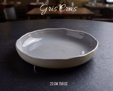 GRIS-CRAS Djup tallrik, D23cm