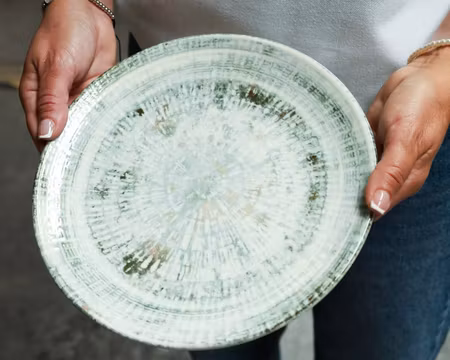 ODETTE OLIV Tallrik Gourmet flat D25cm