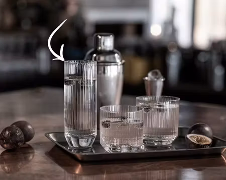Drinkglas Q:5,5cm-H:15cm/ 34cl Nude Big Top Highball, Pasabahce