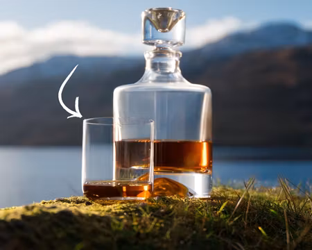 Drinkglas Nude Finesse Rocks Q:7cm-H:8,5cm/ 30cl, Pasabahce