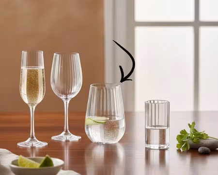 Okrossbar-Romance Glas 35cl Polycarbon, BONNA
