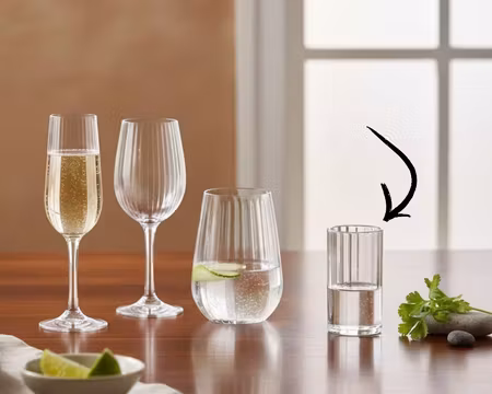 Okrossbar-Romance Shotglas 2.5cl Polycarbon, BONNA