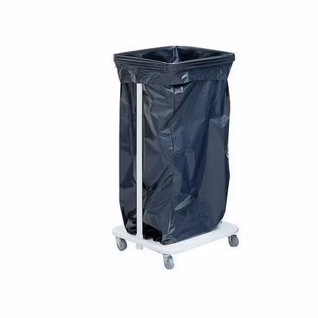 Säckhållare Med Hel Bottenplatta, 340x340xH670mm 60 Liter