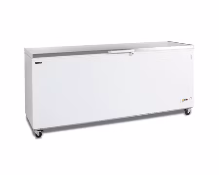 Glassfrysbox CF700S SL, 2060x716x903mm 660Liter, TEFCOLD