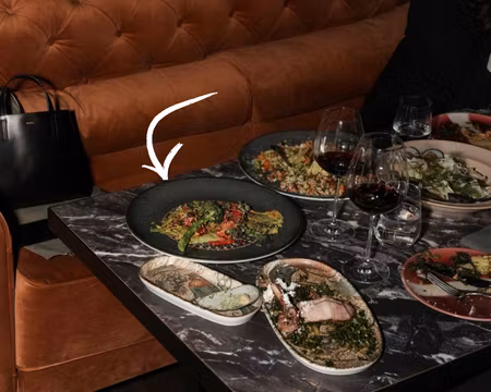 MESOPOTAMIA Tallrik GOURMET Flat D30cm
