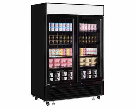 Displayfrysar LGF5000B, 1382x805x2065mm 1108 Liter, TEFCOLD