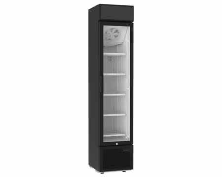 Displayfrys FSF176VH B, 435x531x2016mm 190 Liter, TEFCOLD