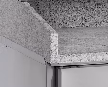Pizzakylbänk PT1300, 2045x800x1000mm (Plåtmått:400x600mm), TEFCOLD