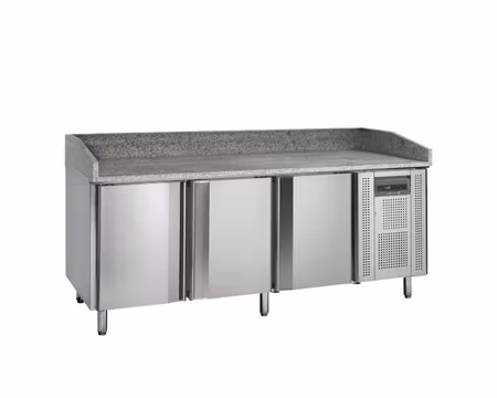 Pizzakylbänk PT1300, 2045x800x1000mm (Plåtmått:400x600mm), TEFCOLD