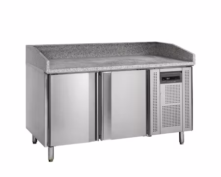 Pizzakylbänk PT1200, 1510x800x1000mm (Plåtmått:400x600mm), TEFCOLD