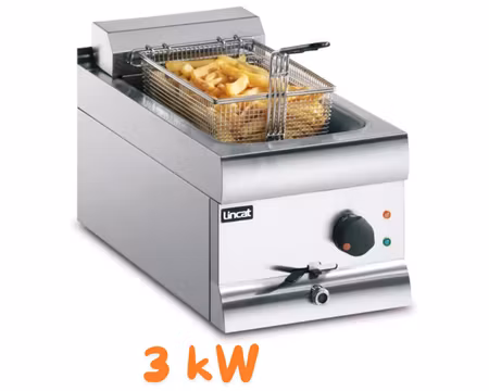 Fritös DF33, 9 Liter 3kW 30x60x33,5cm, LINCAT