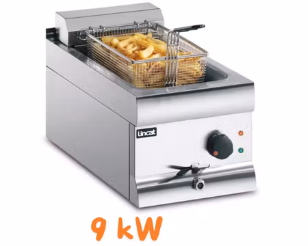 Fritös DF39, 9 Liter 9kW 30x60x33,5cm, LINCAT