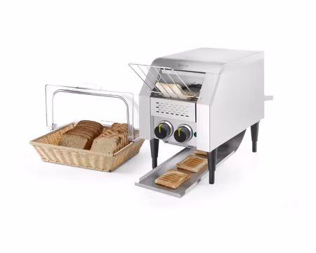 Genomgångsbrödrost 288x368x(h)410mm 1340W, HENDI