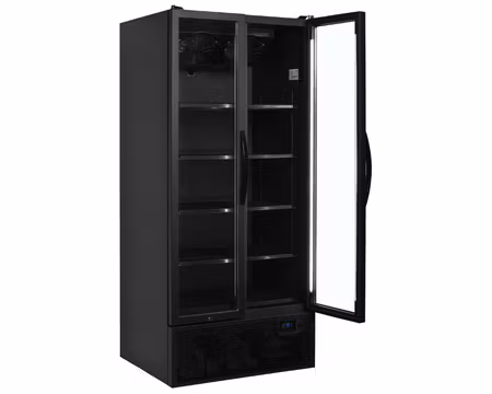 Displaykyl FS890H BLACK, 890x740x1990mm 707 Liter, TEFCOLD