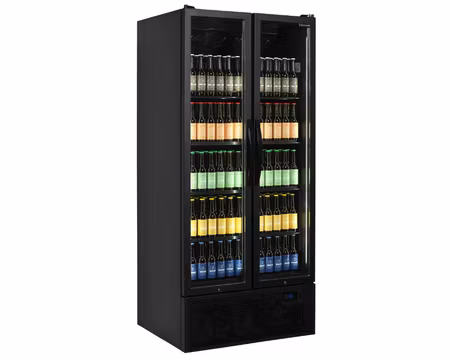 Displaykyl FS890H BLACK, 890x740x1990mm 707 Liter, TEFCOLD