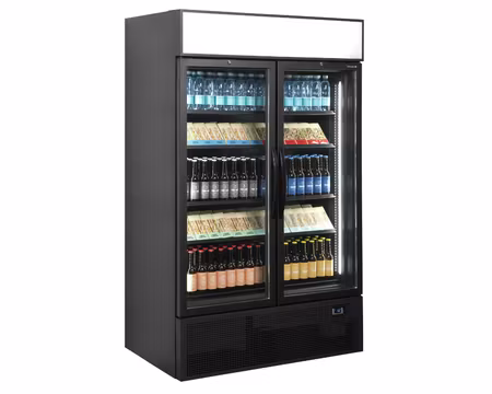 Displaykyl FSC1200H BLACK, 1200x790x2000mm 1082 Liter, TEFCOLD