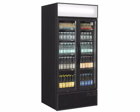 Displaykyl FSC891H BLACK, 890x740x1990mm 707 Liter, TEFCOLD