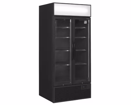Displaykyl FSC891H BLACK, 890x740x1990mm 707 Liter, TEFCOLD