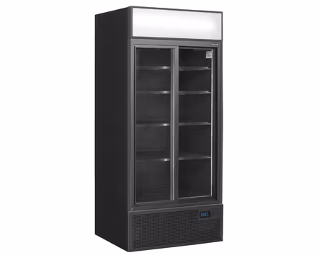 Displaykyl FSC891S BLACK, 890x740x1990mm 707 Liter, TEFCOLD