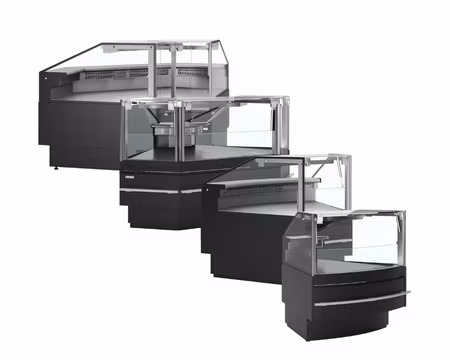 Serveringsdisk SOCA45INTB, 1120x1120x1190mm 230 Liter, TEFCOLD
