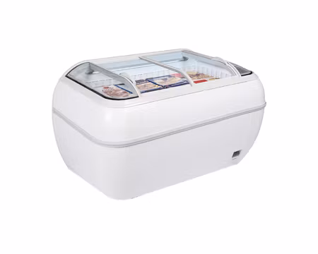 Kyl/Frysbox Stormarknad TWIN HEAD-CF VIT, 1470x812x915mm 425 Liter, TEFCOLD